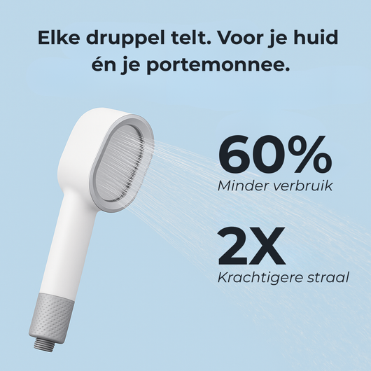 Hydrella - De enige douchekop die je huid en haar beschermt