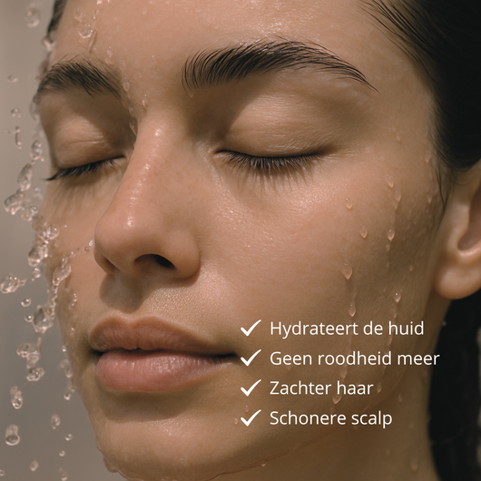 Hydrella - De enige douchekop die je huid en haar beschermt